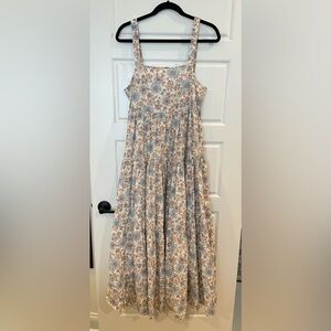 American Eagle Backless Floral Maxi Dress